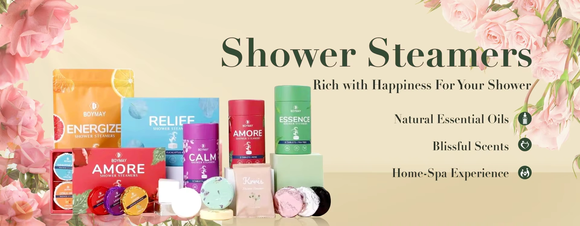 Custom Shower Steamer Manufacturer1